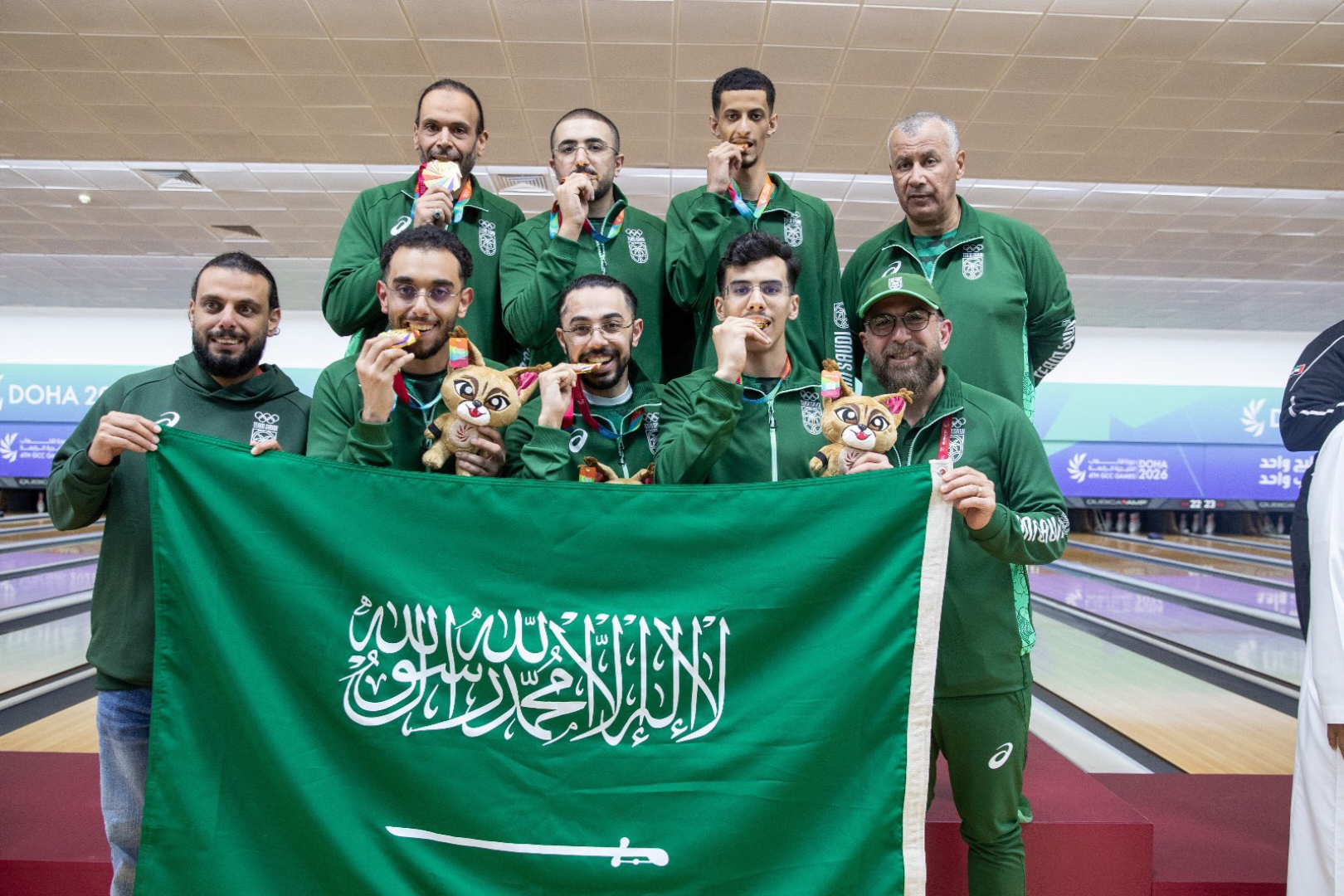 صورة من فعاليات الاتحاد السعودي للبولينج